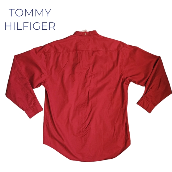 Tommy Hilfiger Long Sleeve Button Up Dress Shirt - Picture 3 of 6